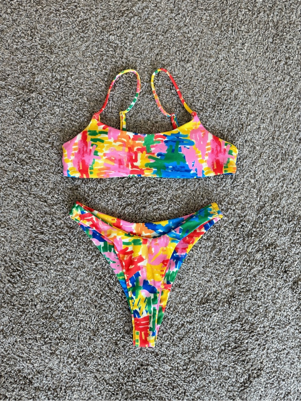 NWOT Aurelle bikini set XS